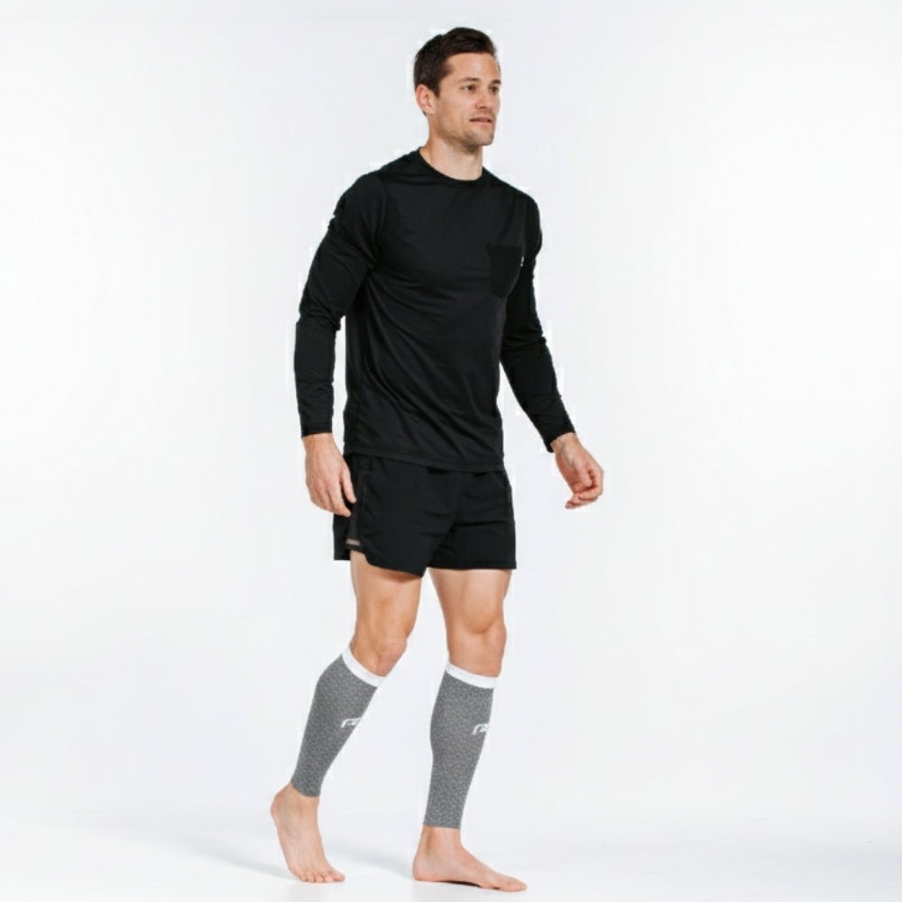 Calf Sleeves, Heather Slate