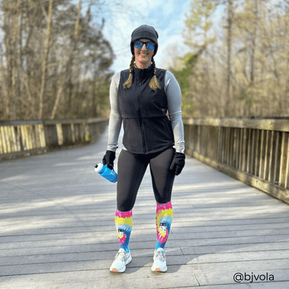 Marathon Printed, Rainbow Tie Dye